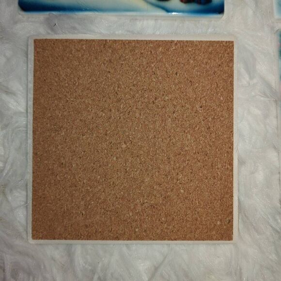 Holiday Ceramic Coaster 4x4" colorful - Picture 6 of 6